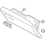KC3Z25060T10BA - : Glove Box Door for Ford Image