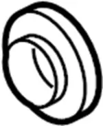 381894GD0A - : Companion Flange Seal for INFINITI: M35h, M56, Q50, Q60, Q70, Q70L Image