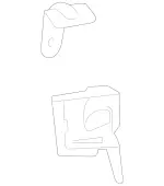 2056308901 - Side Walls: Mounting Bracket for Mercedes-Benz Image