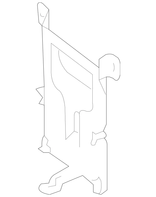 2515453940 - Electrical: Bracket for Mercedes-Benz Image