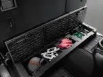 999C2W3101 - Interior: Rear Underseat Cargo Organizer - King Cab, Lockable for Nissan: TITAN, TITAN XD Image