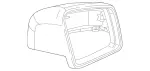 16681002640056 - Body: Mirror Cover for Mercedes-Benz Image