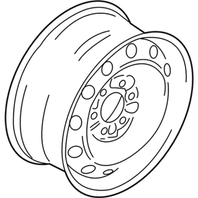 JL1Z1007A - : Wheel, Spare for Ford: Expedition, F-150 | Lincoln: Navigator Image