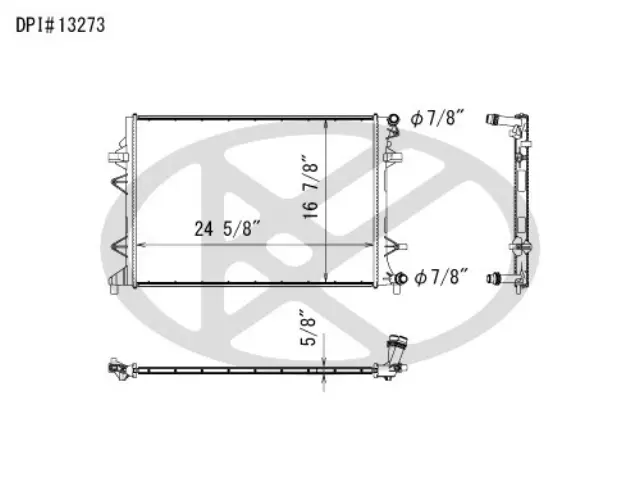 A13273 - : Koyorad Radiator for Koyo Image