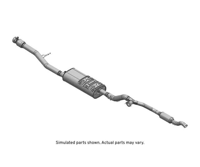 85653998 - : F Muffler for Chevrolet: Silverado 1500, Silverado 1500 LTD | GMC: Sierra 1500, Sierra 1500 Limited Image