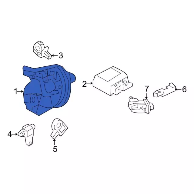 Motorcraft SW7037 Motorcraft Sw-7037 Windshield Wiper Switch - View #8
