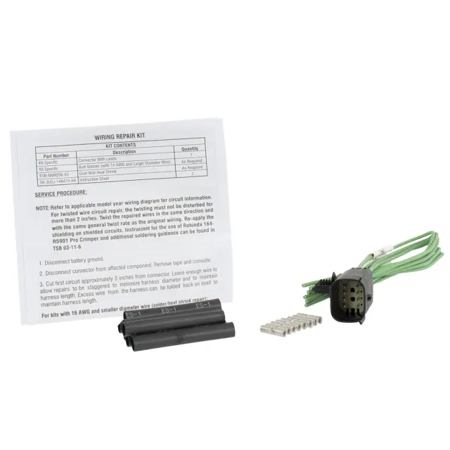 WPT1605 - Electrical, Lighting and Body: Center High Mount Stop Light Connector  for Motorcraft Image