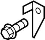 472251LA0A - Body: Reservoir Bracket for Infiniti Image