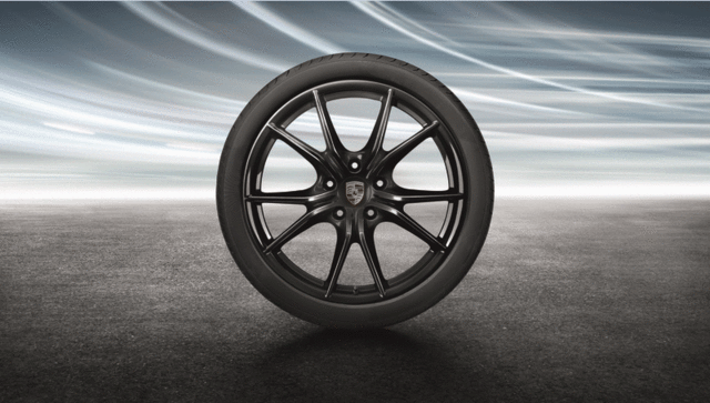 98204460206 - Wheels: 20-Inch Carrera S Summer Wheel-And-Tire Set for Porsche: 718 Boxster, 718 Cayman Image