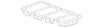 1728800185 - Attachment Parts: Cover Grill for Mercedes-Benz: SLC300, SLC43 AMG, SLK250, SLK300, SLK350, SLK55 AMG Image