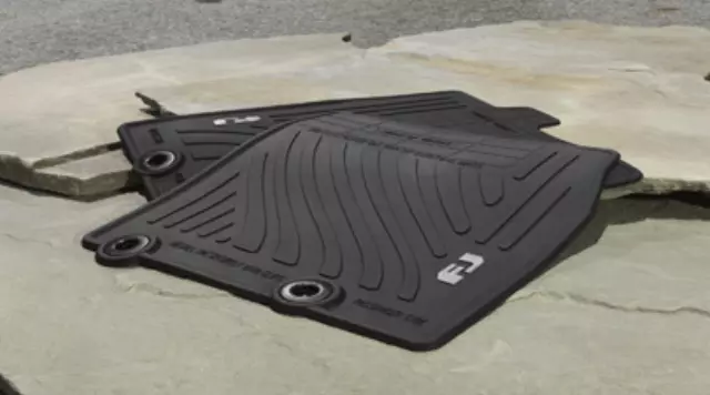 PT2063511021 - Interior: 2011-2014 Toyota Front &amp; Rear All Weather Floor Mats Black FJ Cruiser for Toyota: FJ Cruiser Image