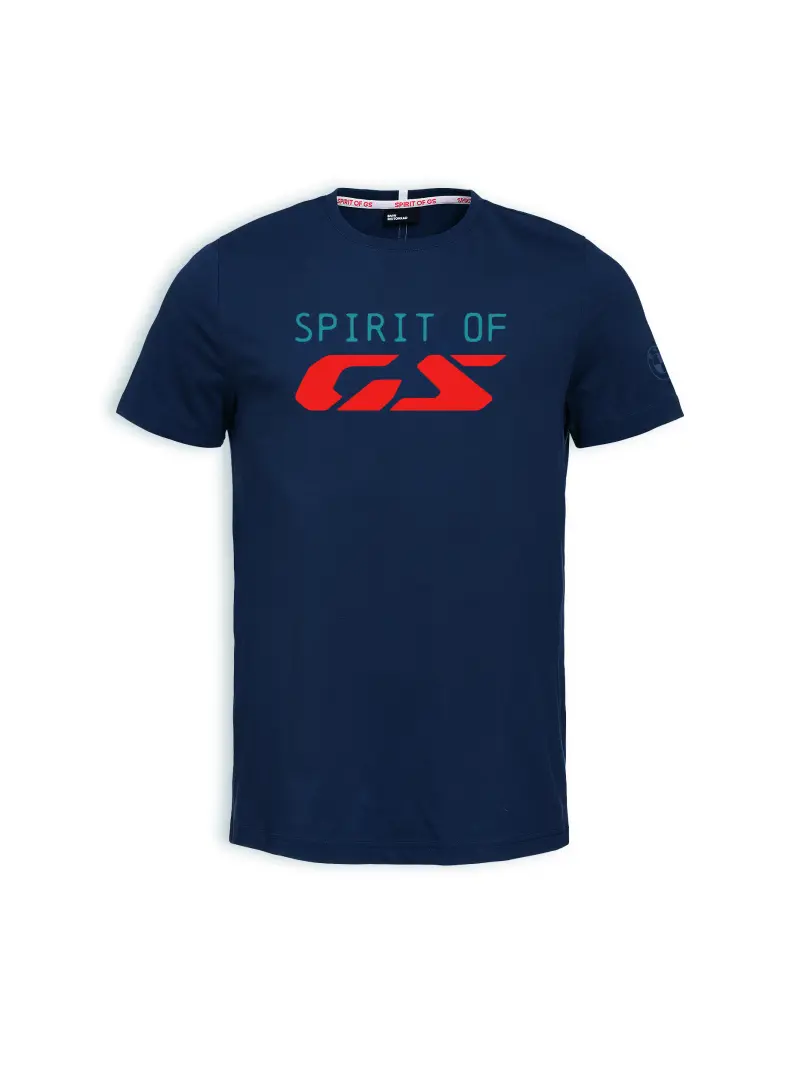 MENSTSHIRTSPIRITOFGSNIGHTBLUE2025 - : Mens Spirit of GS T-Shirt - Blue for BMW-Motorrad Image
