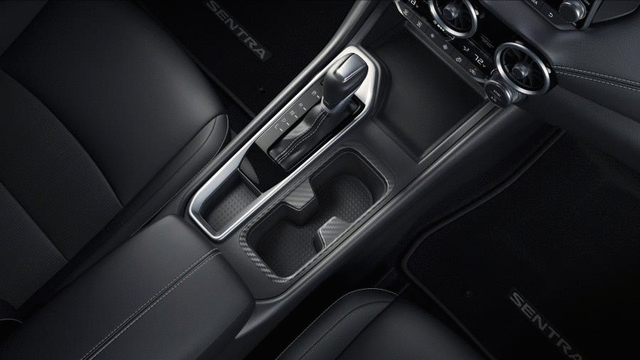 Console Liners - Rubber, Black - Nissan (T99E7-6LB0A)