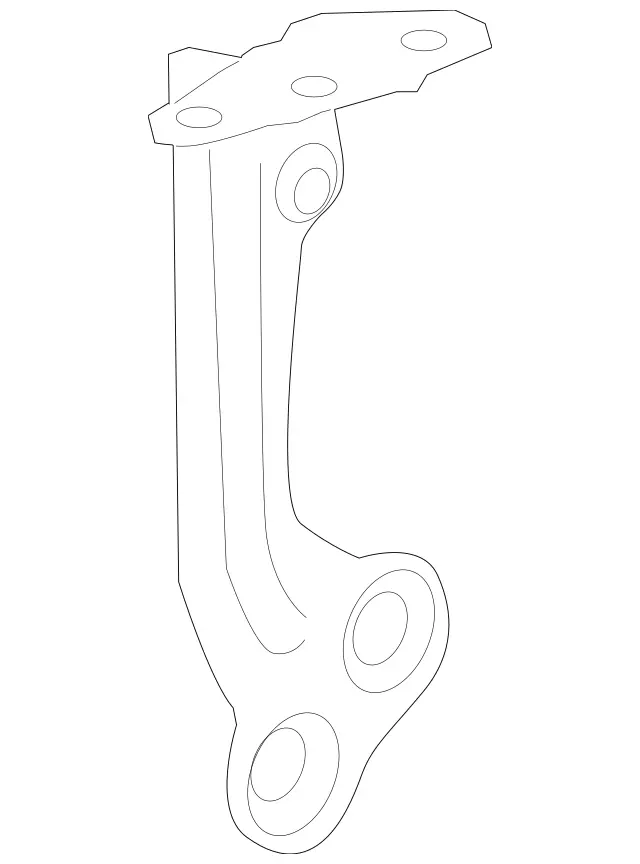 2305001831 - Radiator: Holder for Mercedes-Benz: SL63 AMG, SL65 AMG Image image