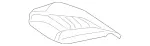 24791098013D57 - Body: Cushion Cover for Mercedes-Benz Image