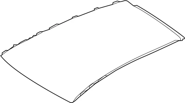 G31125DAAA - Body: Roof Panel for INFINITI: QX30 Image