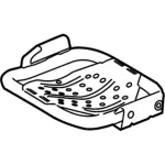 9L3Z1863160A - Body: Seat Frame for Ford: F-150 Image