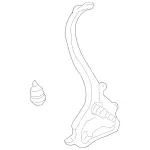 2113306720 - : Steering Knuckle for Mercedes-Benz: CLS55 AMG, CLS550, CLS63 AMG, E55 AMG, SL55 AMG, SL550, SL600, SL63 AMG, SL65 AMG Image