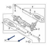 W720880S439 - : Gear Mount Bolt for Ford: Bronco, Ranger Image