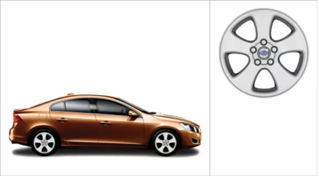 Aluminum Rim Creon 7 X 16in- Silver Stone - Volvo (30760062)