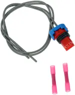 645631 - : Pigtail -Evap. Canister Vent Valve Solenoid , Red, 2-way with Leads for Dorman Image