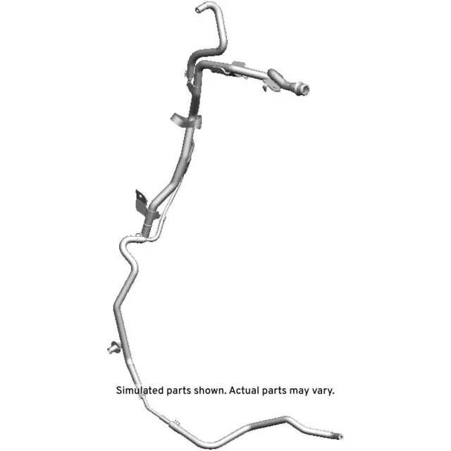 84848024 - : Heater Outlet Hose for Chevrolet: Silverado 2500 HD, Silverado 3500 HD | GMC: Sierra 2500 HD, Sierra 3500 HD Image