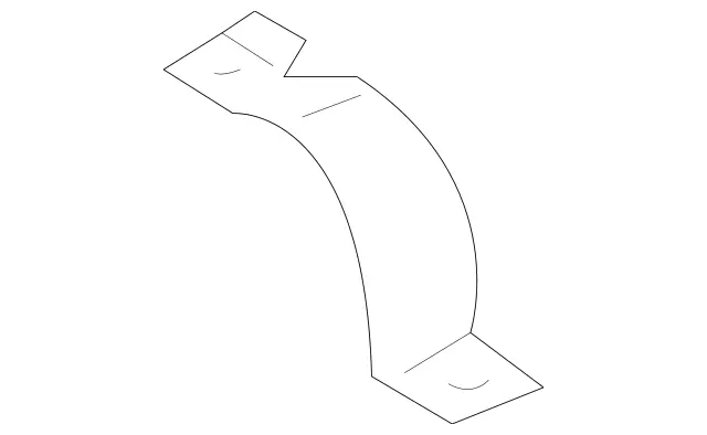 2035240340 - Chassis Sheet Metal/Air Intake: Holder for Mercedes-Benz: 180C, C230, C240, C280, C32 AMG, C320, C350, C55 AMG, CLK320, CLK350, CLK500, CLK55 AMG, CLK550, CLK63 AMG Image image