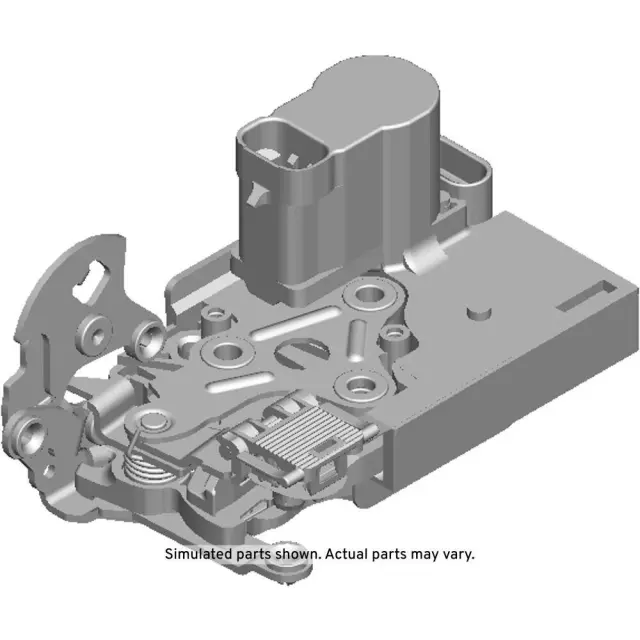 86593007 - Body: Lock Assembly for Chevrolet: Express 2500, Express 3500 | GMC: Savana 2500, Savana 3500 Image