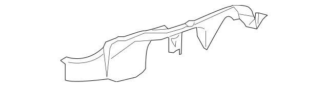 2215241925 - Chassis Sheet Metal/Air Intake: Noise Capsule for Mercedes-Benz: CL63 AMG, S350, S500, S550 Image image