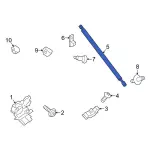 LJ6Z78406A11B - Body: Support Cylinder for Ford: Escape Image