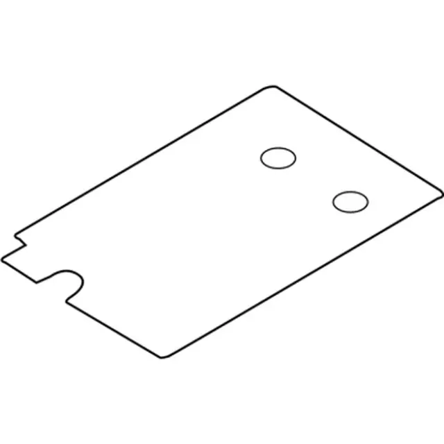 F2UZ15112B28A - Body: Heat Shield for Ford: E-150, E-150 Club Wagon, E-150 Econoline, E-150 Econoline Club Wagon, E-250, E-250 Econoline, E-350 Club Wagon, E-350 Econoline, E-350 Econoline Club Wagon, E-350 Super Duty, E-450 Econoline Super Duty, E-450 Super Duty, Econoline Super Duty Image