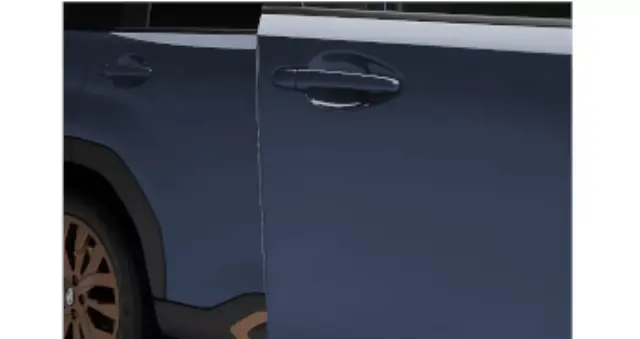 SOA801P100G7 - Exterior: Door Edge Guards - Horizon Blue Pearl for Subaru Image