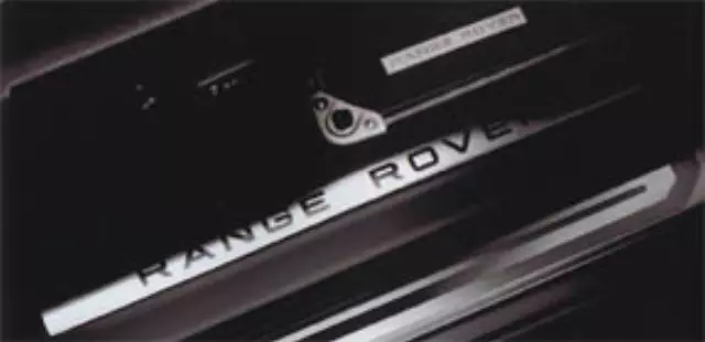 LR006788 - : Stainless Steel Sill Tread Plates for Land-Rover Image