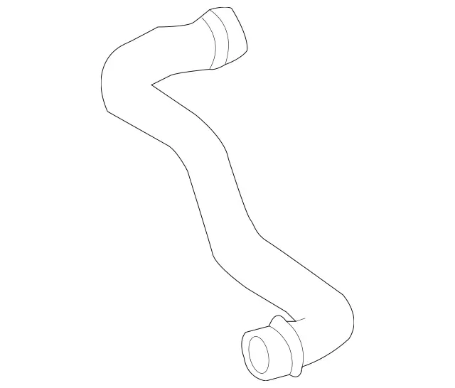 2095012882 - Cooling System: Lower Hose for Mercedes-Benz Image