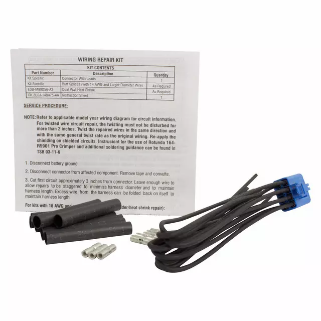 Wire Assembly - Ford (3U2Z-14S411-GSB)