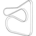 GN1Z8620C - : Serpentine Belt for Ford: Escape Image