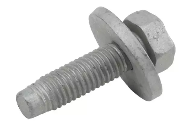 11561763 - Body: Upper Hinge Bolt for Buick: Cascada, Enclave, Encore, Encore GX, Envision, Envista, LaCrosse, Regal Sportback, Regal TourX | Cadillac: ATS, CT4, CT5, CTS, ELR, Escalade, Escalade ESV, ESCALADE IQ, LYRIQ, OPTIQ, SRX, XT4, XT5, XT6, XTS | Chevrolet: Blazer, Blazer EV, Bolt EUV, Bolt EV, Camaro, Caprice, Captiva Sport, Colorado, Corvette, Equinox, Equinox EV, Impala, Malibu, Malibu Limited, Silverado 1500, Silverado 1500 LTD, Silverado 2500 HD, Silverado 3500 HD, Silverado EV, Sonic, SS, Suburban, Tahoe, Trailblazer, Traverse, Traverse Limited, Trax | GMC: Acadia, Canyon, Hummer EV Pickup, Hummer EV SUV, Sierra 1500, Sierra 1500 Limited, Sierra 2500 HD, Sierra 3500 HD, Sierra EV, Terrain, Yukon, Yukon XL | Hummer: H3, H3T Image