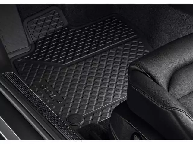 5GE061500B041 - : Rubber Floor Mats - European Style - Black for Volkswagen Image