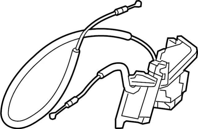 805019CM0A - Body: Lock Assembly for INFINITI: QX50, QX55 Image