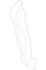 207826002464 - : Cover, Rear Lamp for Mercedes-Benz Image