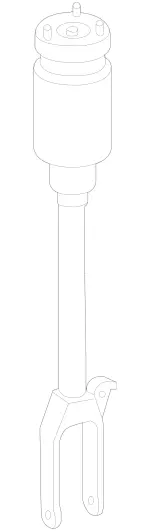 1643205213 - : Suspension Strut for Mercedes-Benz Image