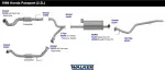 50200 - : Exhaust Y Pipe for Walker Exhaust Image