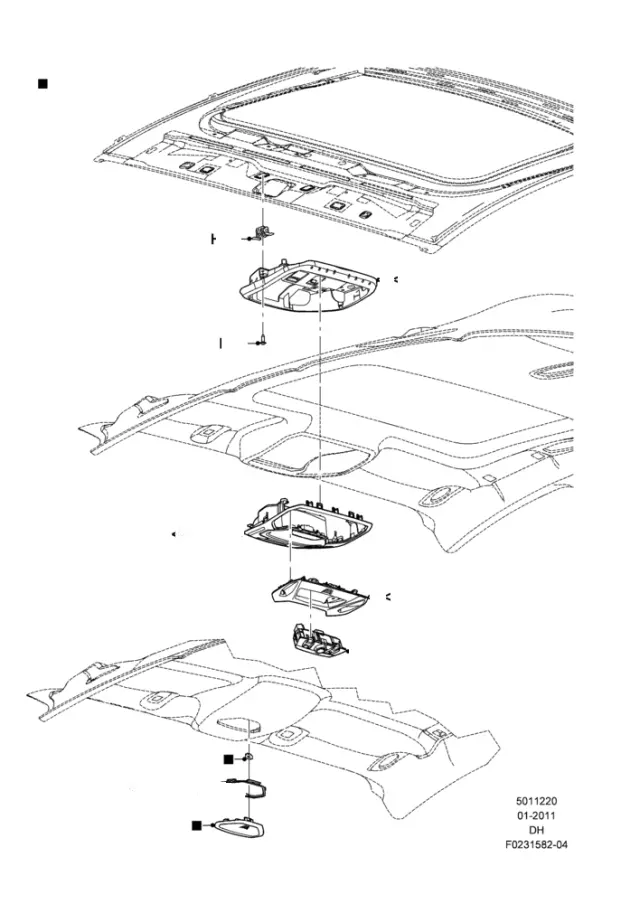 BM5Z58519B42AA - Body: Console Panel for Ford Image