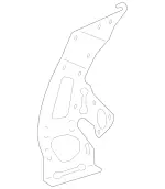 2313280040 - Springs, Suspension and Hydraulics: Holder for Mercedes-Benz Image