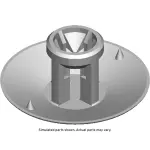 11561384 - : Rear Floor Panel Carpet Retainer for GM Image