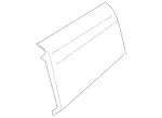 90668918089E80 - Body: Cover Panel for Mercedes-Benz Image
