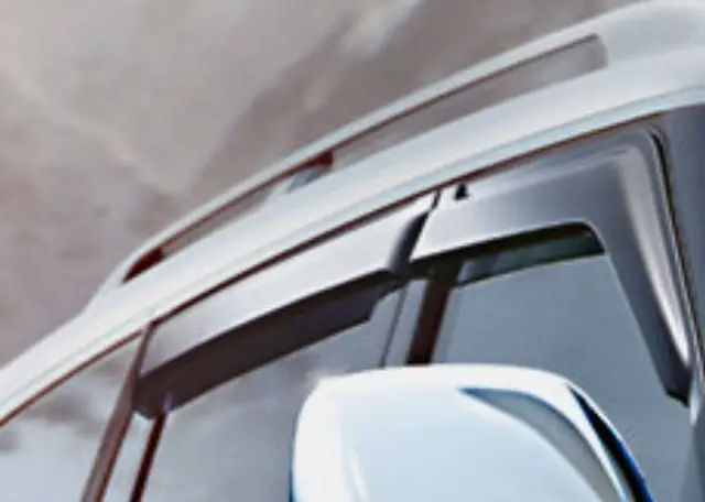 H08001LK0A - Exterior: Side-Window Deflectors - Front and Rear Set (4-piece) for INFINITI: Q60, Q70, QX50, QX60, QX80 Image