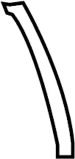 852445CA0A - Body: Side Retainer for Infiniti Image