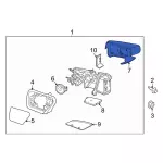 ML3Z17D742BA - Body: Mirror Cover for Ford Image