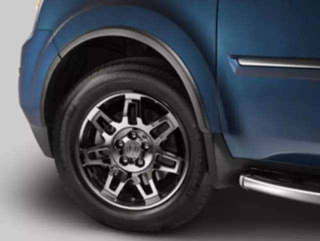 8P21SZA101A - Exterior: 2012-2015 Honda Pilot Front &amp; Rear Fender Well Trim Set of 4 for Honda: Pilot Image